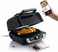InnovaGoods Airfryer XXL 6L Olievrije Friteuse met accessoires en receptenboek | Air fryer oven 3400 W | heteluchtoven 6 Liter Zwart Staal