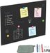 Relaxdays Magnetisch bord - 60x40 cm - zwart