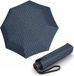 Knirps A.050 2Move Blauwe Handmatige Paraplu - Compact & Winddicht