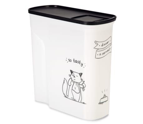 Curver 412041 Opbergbox voor dierenvoer - wit - kunststof