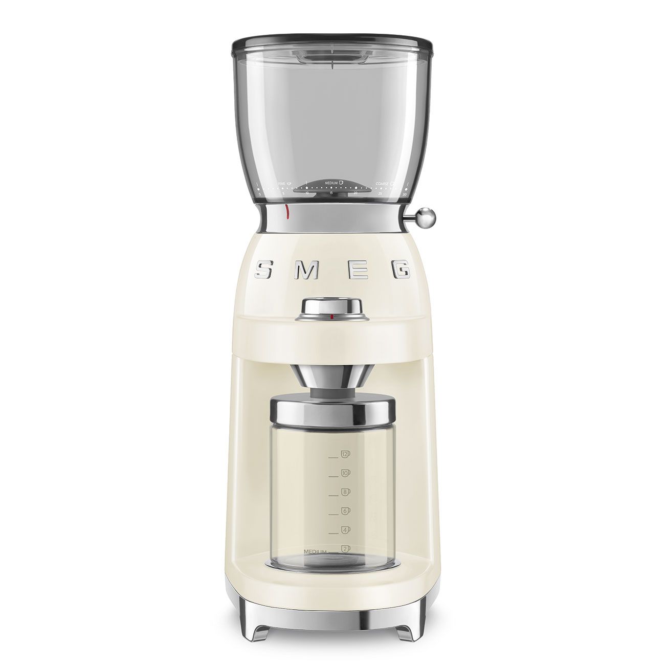 Smeg CGF11CREU Koffiemolen - Crème - 30 Maalstanden