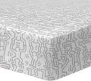Keith Haring Hoeslaken Red Love - 90 x 190/200 cm - Katoen