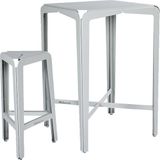 Weltevree Bended Table High Bartafel Agaatgrijs