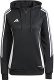 Adidas Tiro 24 Ziptop Dames - Zwart / Wit - Maat L