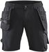 Blåkläder Short 4-weg stretch 1520-1645 - Zwart/Donkergrijs - C56