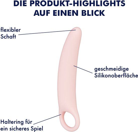 EIS vaginale trainer van silicone, 17,5 cm