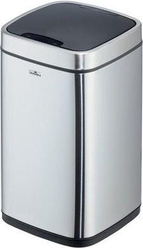 Durable TOUCH 12L - Zwart/Zilver - Roestvrijstaal - Rechthoek
