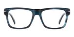 David Beckham Db 7155 Lunettes de vue homme bleu rectangulaires 53mm