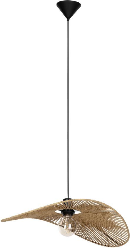 EGLO SIRUELA hangende plafondverlichting E27 Zwart Staal IP20 II E27 220-240 V 50/60 Hz 400x560x1100 mm 910 g