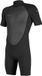 O'Neill Reactor II 2mm Back Zip S/S Spring Wetsuit Homme Noir XL