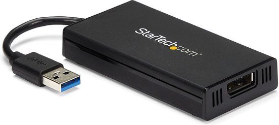 StarTech USB 3.0 to DisplayPort Adapter - 4K - Black