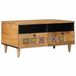 vidaXL Table basse bois de manguier massif naturel 80 x 54 x 40 cm