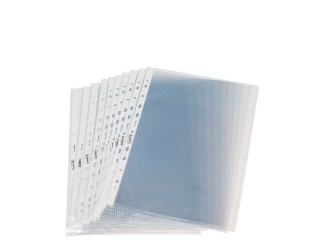 Staples A4 Showtas - Generfd PP - 120 micron - 11-gaats - Transparant