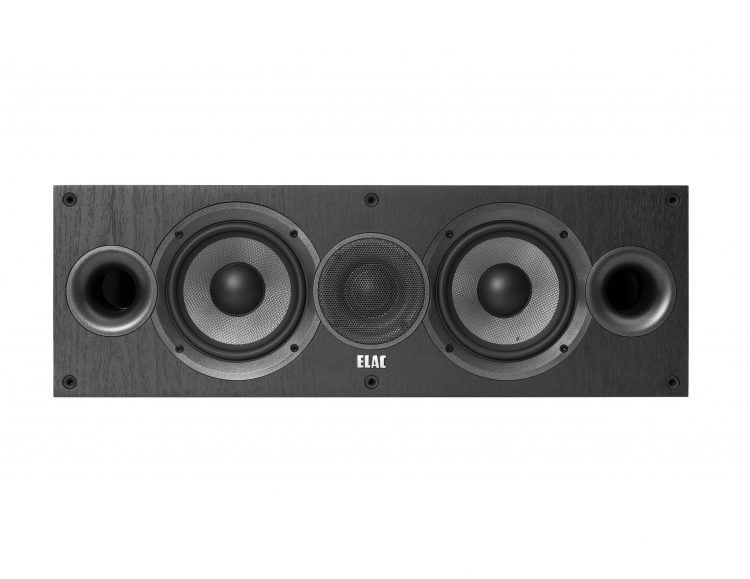 Elac Debut 2.0 C5.2 - Centerspeaker - Zwart - Bedraad