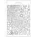 STAMPERIA INTL, KFT Zachte vorm A5 Christmas Patchwork Stars, meerkleurig