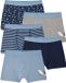 Vertbaudet Lot de 5 boxers pour garçons avec des requins