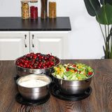 Praknu bol en deksel set van 3