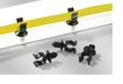 Hellermann Tyton 155-25201 kit de montage Noir Polyamide