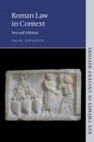 Roman Cambridge University Press Key Themes in Ancient History- Roman Law in Context Paperback