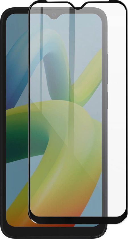 Bigben Connected Screenprotector Tempered Glass 9H & 2.5D voor Xiaomi Redmi A1 / A2 - Transparant Zwart