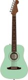 Fender California Standard Redondo Mini Surf Green - Akoestische gitaar