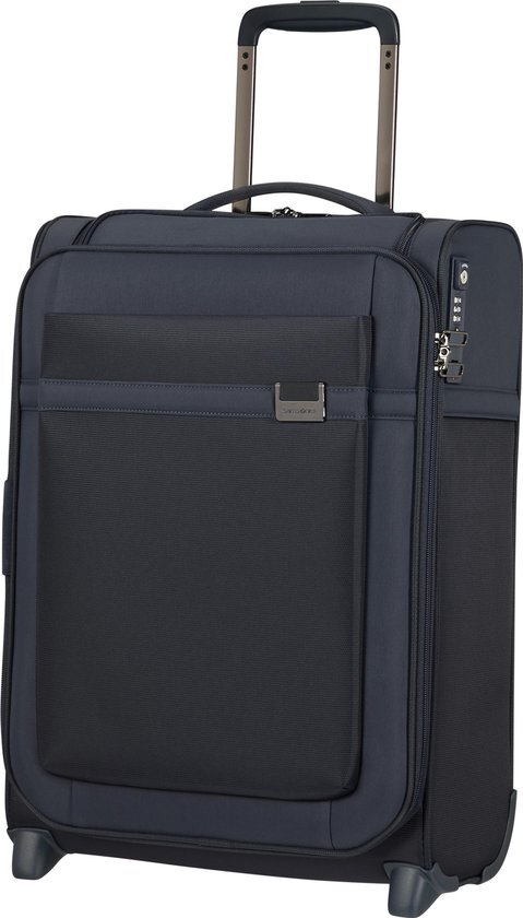 Samsonite Samsonite Airea Upright 55 Exp Toppocket dark blue Handbagage koffer Blauw