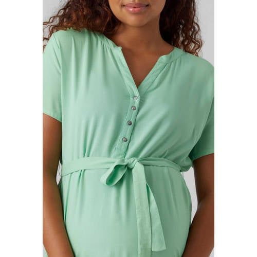 MAMALICIOUS MLMISTY Maternity Dress - Light Green