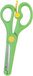 Fako Bijoux Kinderschaar Easy Open Stainless Steel Plastic Punt 13.5cm Groen