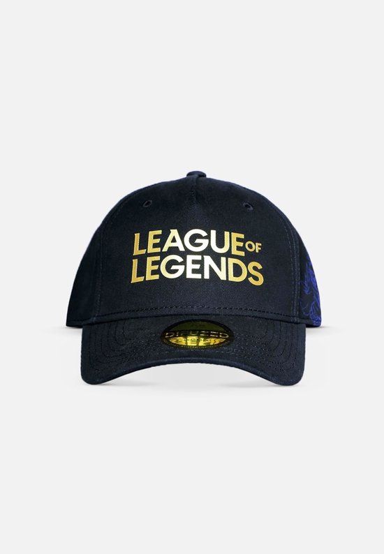League Of Legends Yasuo Black Snapback Cap - Black - One Size