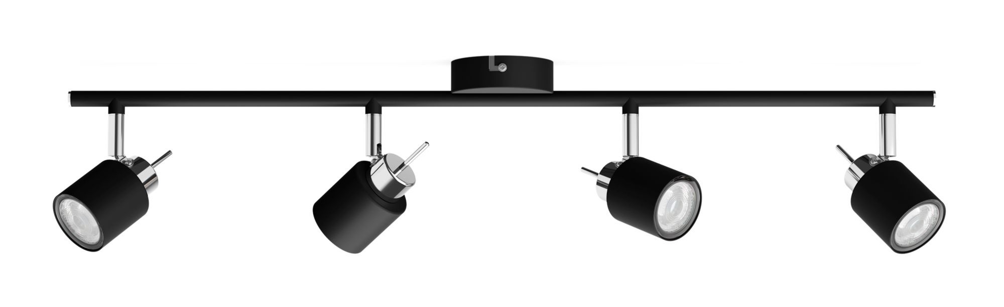 Philips Essentials Meranti Opbouwspot - Zwart - GU10