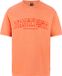 Protest PRTDoyle T-shirt Heren Korte Mouwen Ronde Hals Loose Fit Katoen Burnt Peach M