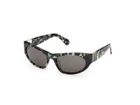 Max&co Mo0151 Dames Zonnebril Zwart Green/CAT3 Vrouw