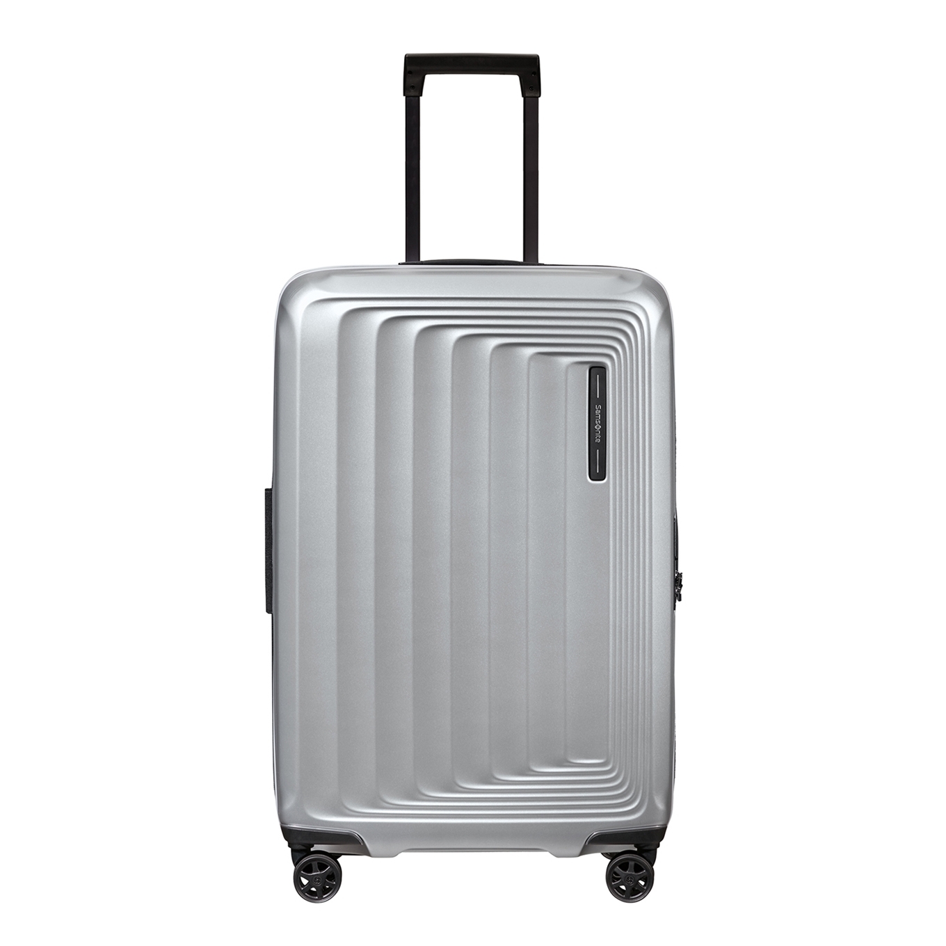 Samsonite Samsonite Nuon Spinner 69 Exp matt silver Harde Koffer Zilver