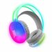 SBS Light Pop Headset Bedraad en draadloos Hoofdband Oproepen/muziek USB Type-C Wit