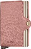 Secrid Twinwallet Pebble Roze Leder