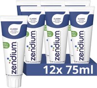 Zendium Tandpasta - Classic - 12 x 75 ml - Met Fluoride