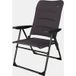 Eurotrail Campingstoel Canyon 48 X 42 X 103 Cm Polyester - Antraciet