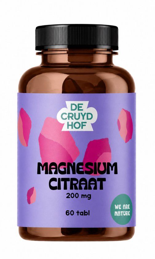 Cruydhof De Cruydhof Magnesium Citraat (60 tabletten)
