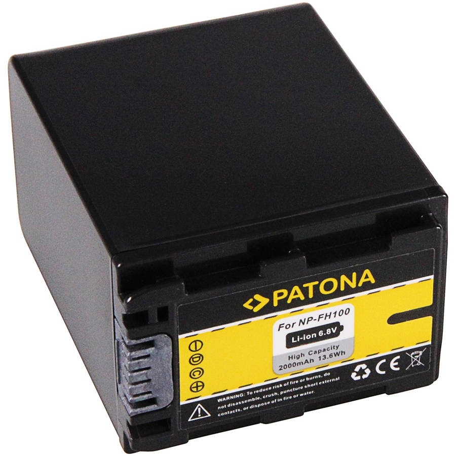 Paton, A. battery for Sony NP-FH100 NP-FP30 NP-FP50 NP-FP51 NP-FP60 NP-FP61