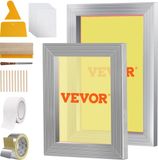 VEVOR Zeefraam Zeefdrukpers 2 Stuks 25,4 X 35,6 cm / 20,3 X 25,4 cm