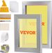 VEVOR Zeefraam Zeefdrukpers 2 Stuks 25,4 X 35,6 cm / 20,3 X 25,4 cm