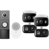 TP-Link Tapo C246D Duo Pack + D235 Smart Battery & Wired Doorbell