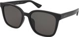 Gucci GG1346SK 001 56mm Black Square Sunglasses Grey Lenses