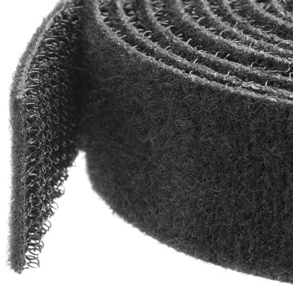 StarTech.com Klittenband kabelbinder 7,5 m rol zwart