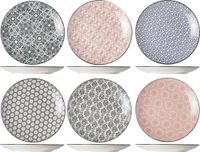 Cosy&Trendy Delirio Dinerbord - Ø 23,5 cm - 6 Stuks