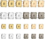 Magneetsluiting, Shenzhen Haorui Industrial Technology Co., Ltd. 24 sets magnetische sluitingen voor tassen 14 mm en 18 mm