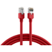 Dätwyler Patchkabel RJ45 Patchkabel Cat.5e S/UTP PVC, 5502 TM11 rot 3m - 1 VPE = 5 Stück