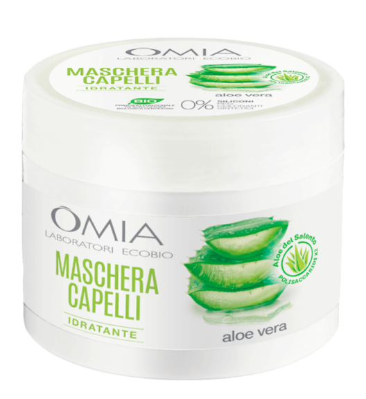 OMIA LABORATOIRES Maschera Capelli Aloe del Salento - 250 ml - Haarmasker