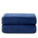 Fijalo Top Towel Plus - Grote badhanddoeken - 2 badhanddoeken - 70 x 140 cm - 100% katoen - marineblauw