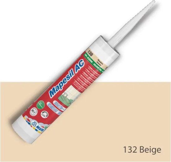 Mapei Mapesil AC Siliconenkit - 132 Beige - 310ml
